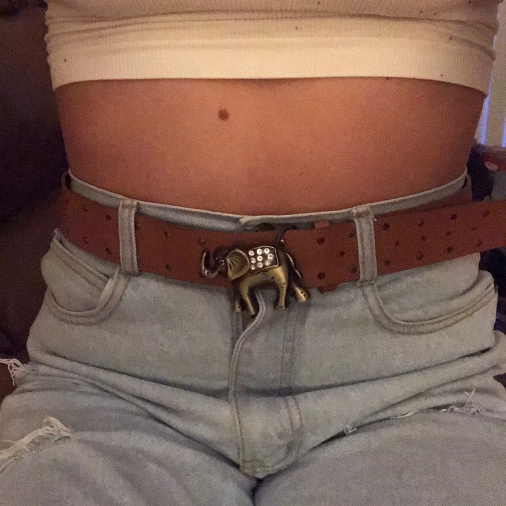 Super cute elephant belt